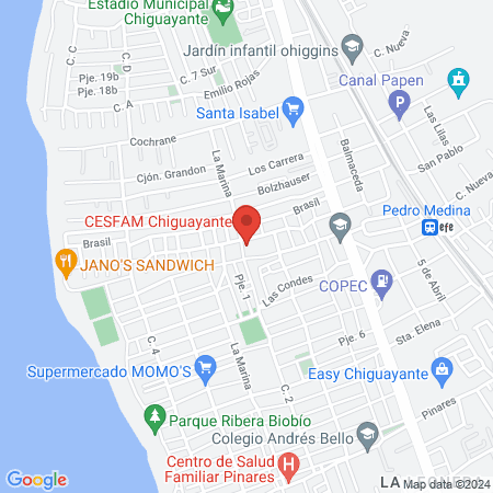 S.A.R. Chiguayante map