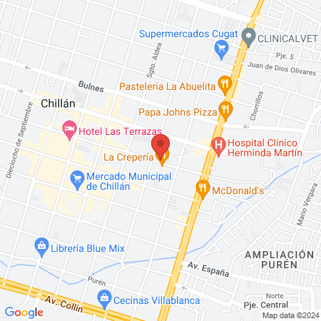 Centro Médico Constitución map