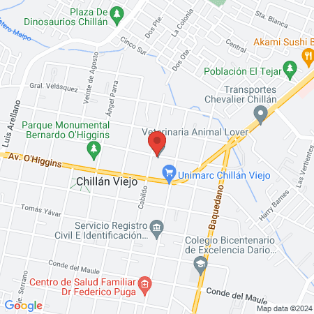 Veterinaria Animal Lover map