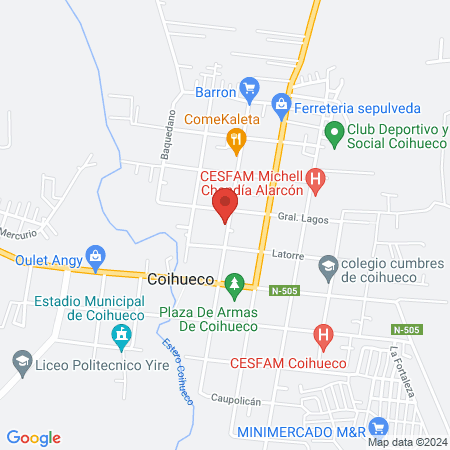 Clínica Dental Dentoval - Dentista en Coihueco map