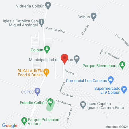 Servicio de urgencia map