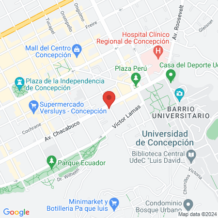 EVE CENTRO DE BELLEZA map