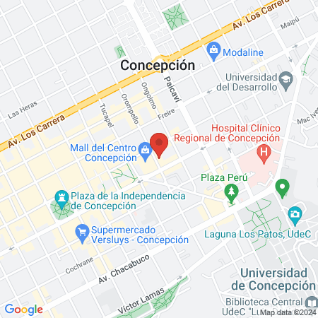 Redlaser Concepcion map