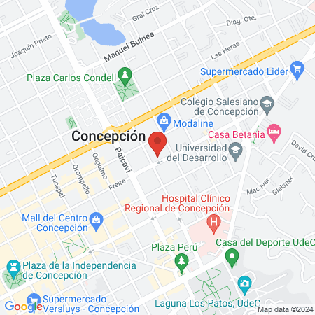 Centro Médico y Dental RedSalud Concepción map