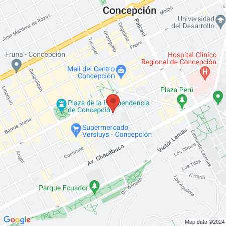 Centro Médico Inmunomédica Concepción map