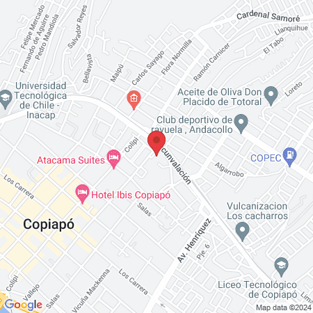 KUNZA Salud Laboral map