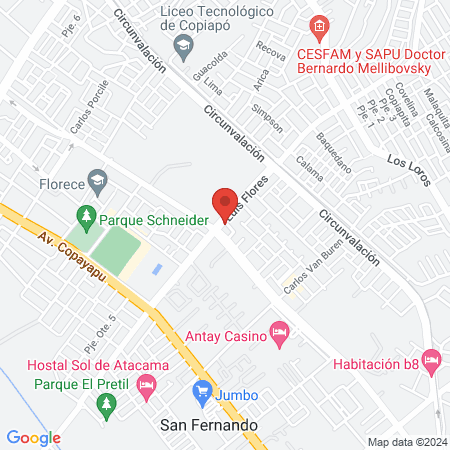 Family Health Center Manuel Rodríguez map