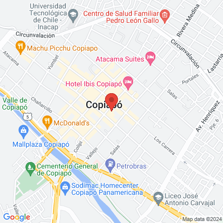 Orthointegral Copiapó map