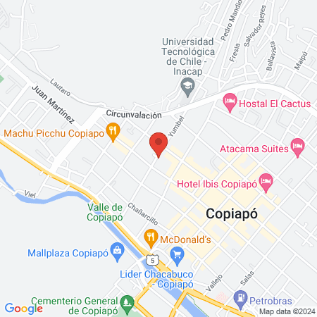 salud oralcopiapó y estética facial map