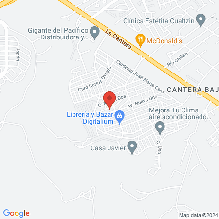 Manos que alivian map