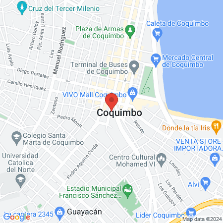 Médico San Agustín map