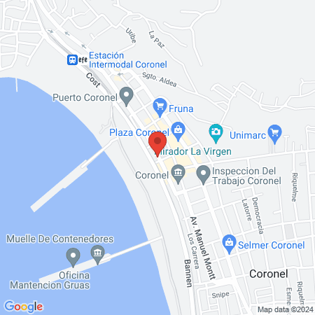 Centro de Salud Integral Coronel map