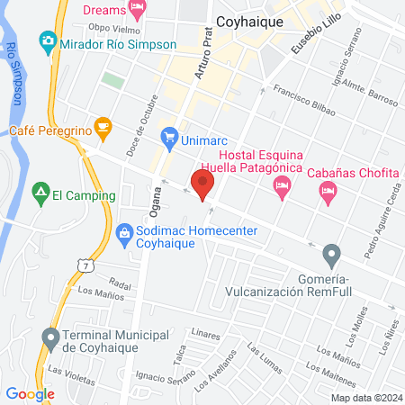 Peluquería la lupe map