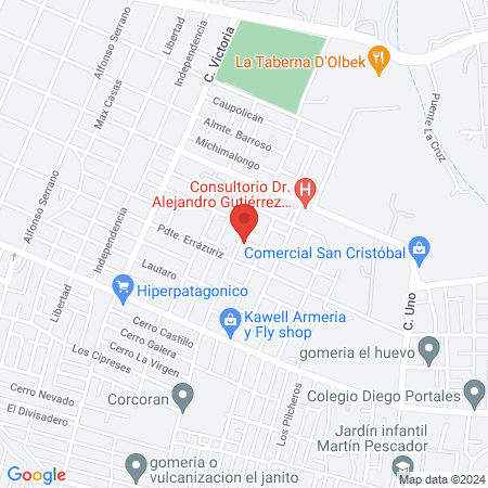 Peluquería K’nitas map