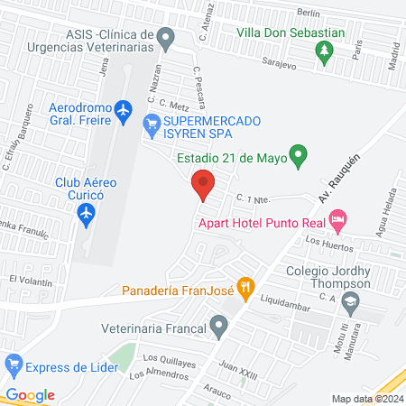 Estética Mía Belleza map