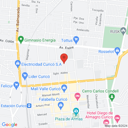 Gimnasio Brutal map