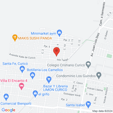 Barbería Santa fe map