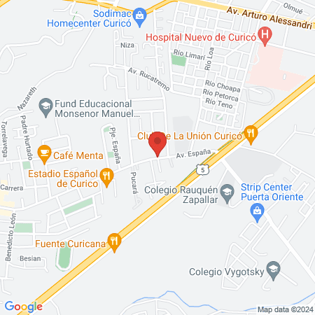 Mutual de Seguridad Camara Chilena de la Construccion map