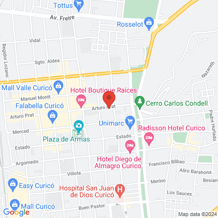 inmunomedica Curicó map