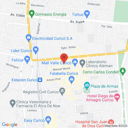 Clínica Veterinaria Todos Los Santos map