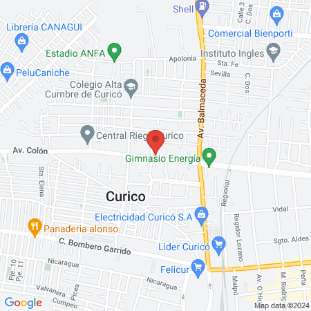 Claudio Antonio Bonati Bascuñan map