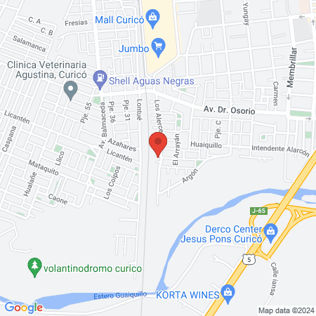 Veterinaria Los Alerces map