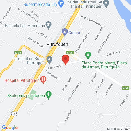 GYM ESTUDIO FEMENINO map