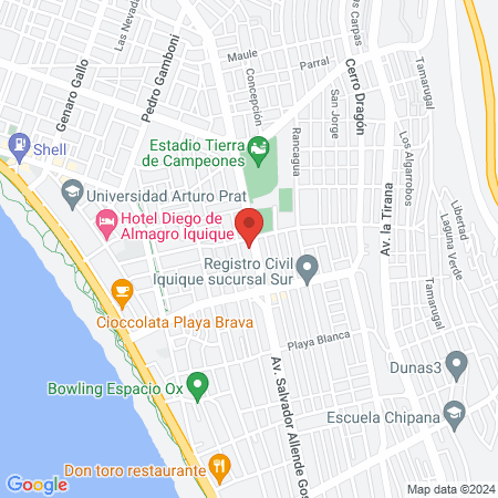 Barber shop "El Parce" map