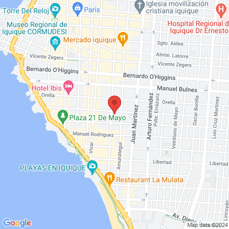 Barbería Urban Style map