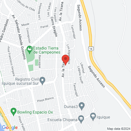 Peluquería unisex Recio map