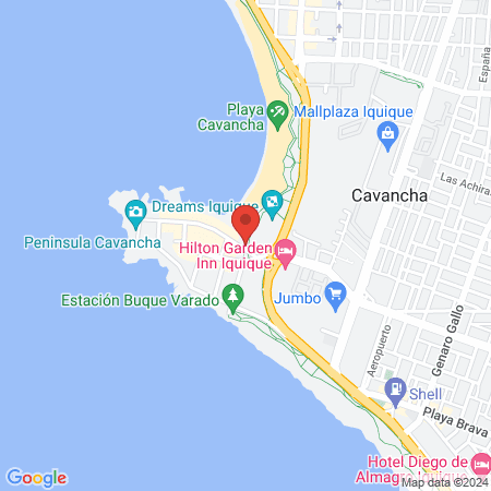 Aventura club península map