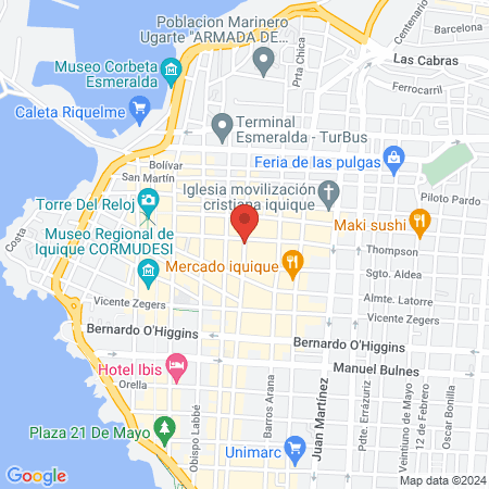 Dental Clinic Odontología Iquique map