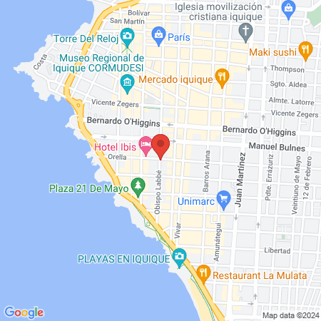 Clínica Podológica Jennifer Muñoz Marchant map