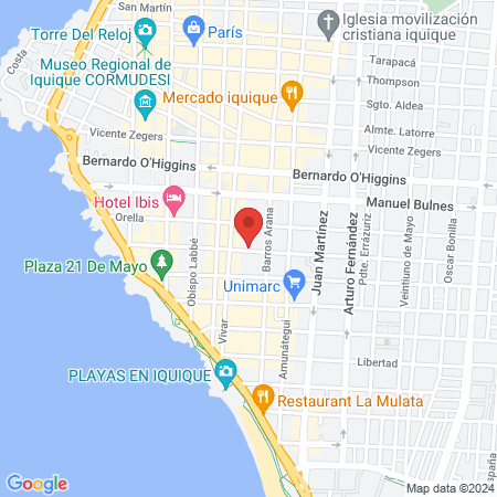 Mutual de Seguridad map