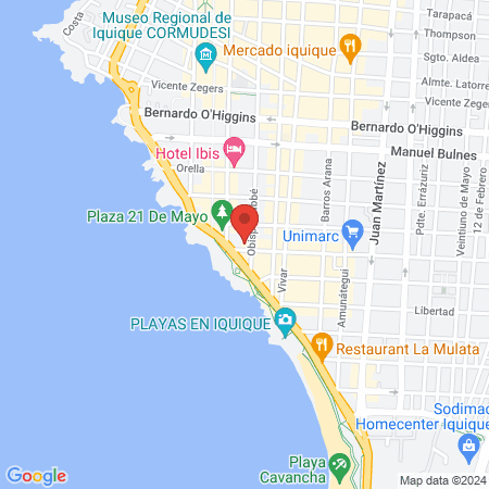 Centro Médico MVH map