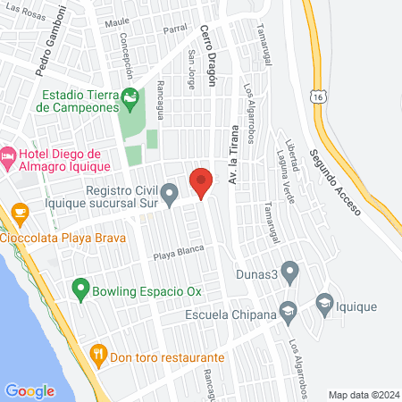 Clinica Veterinaria El Salvador Limitada map