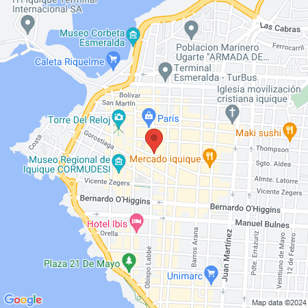 Clínica Dental Rivadavia map