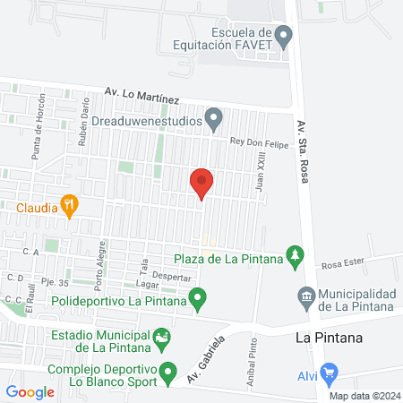 Barbería HollywoodBarber map