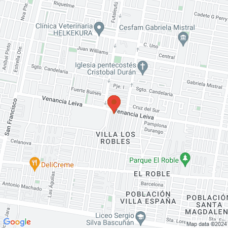 Peluqueria Amore Canino map