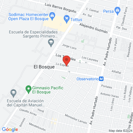 CLUB DEPORTIVO LO ESPINA map