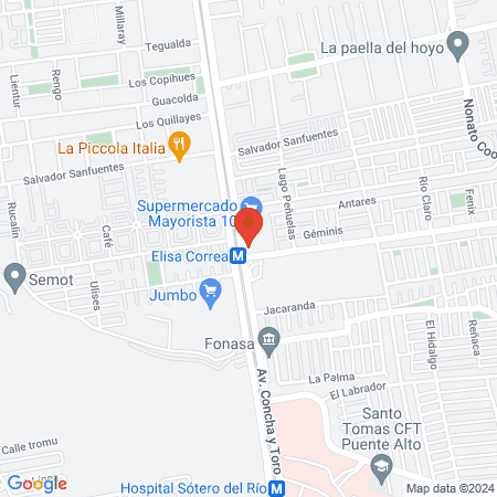 Centro Medico, Dental y Terapias Complementarias SALUD INTEGRAL map