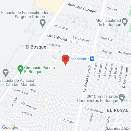 CESFAM Cóndores de Chile map