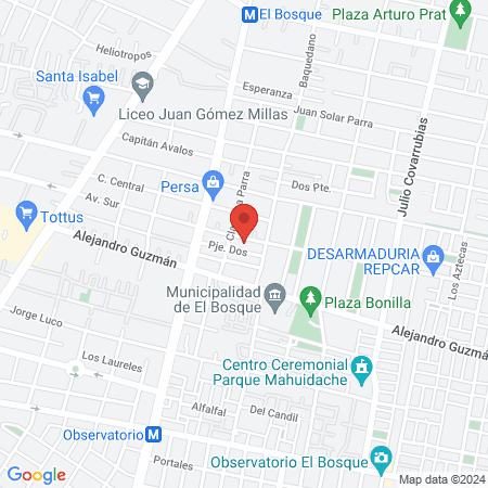 Doctor's Carlos Lorca (South Ex Cisterna) map