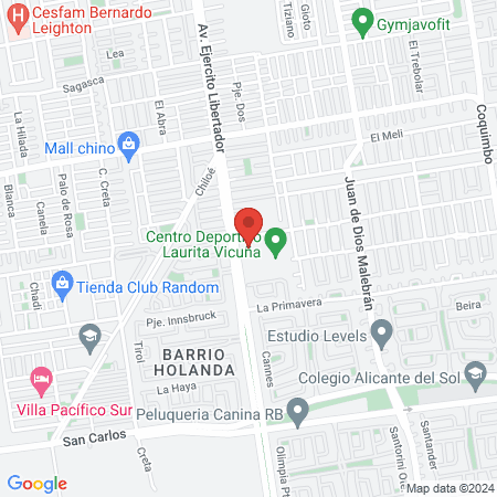 Centro de Salud Laurita Vicuña map