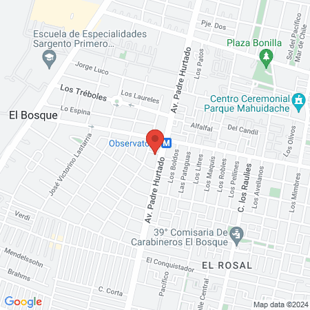 Hospital Clinico Veterinario Metropolitano Sur Andrea Antonia Cortez G map