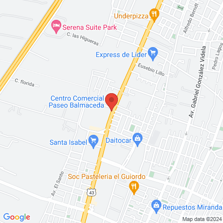 Clinica dental Valle de San Joaquìn map