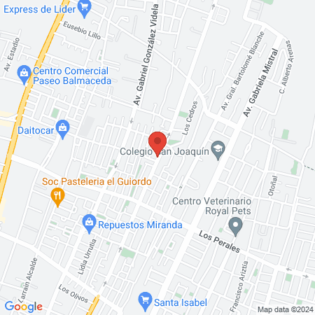 Centro Veterinario Cisternas map