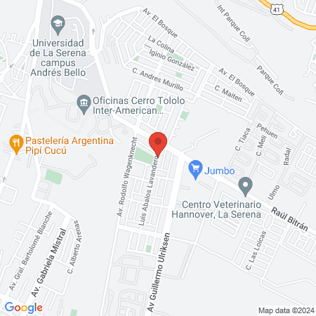 Asis Veterinaria La Serena map