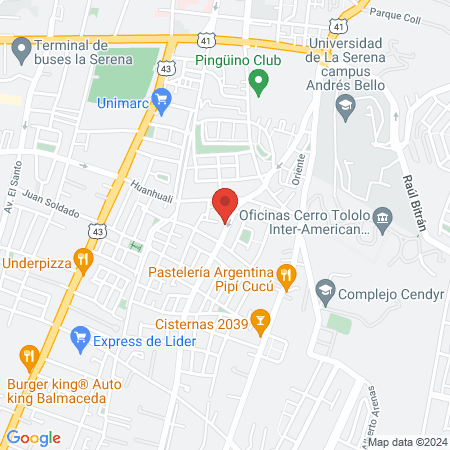 Clinica Dental Cumbre La Serena map