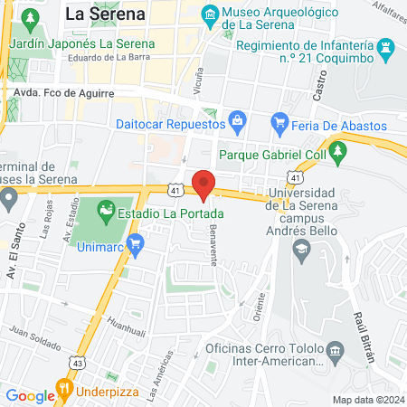 Clínica Orthodental map